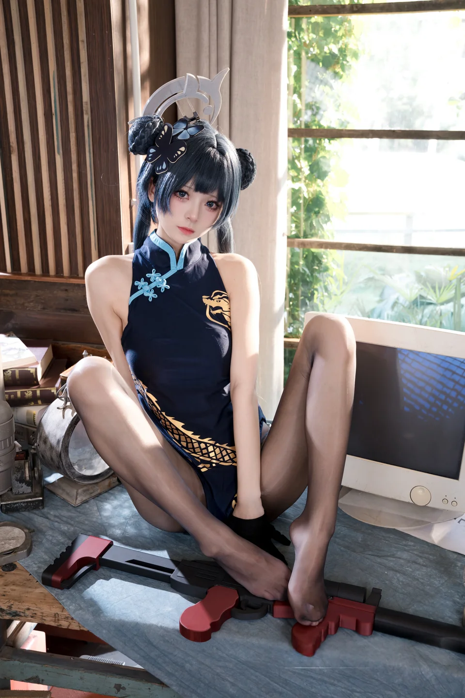 九柒喵 - No.033 妃咲 原皮 [52P-676MB] tg@simisebaisi 【丝足阁】024.webp